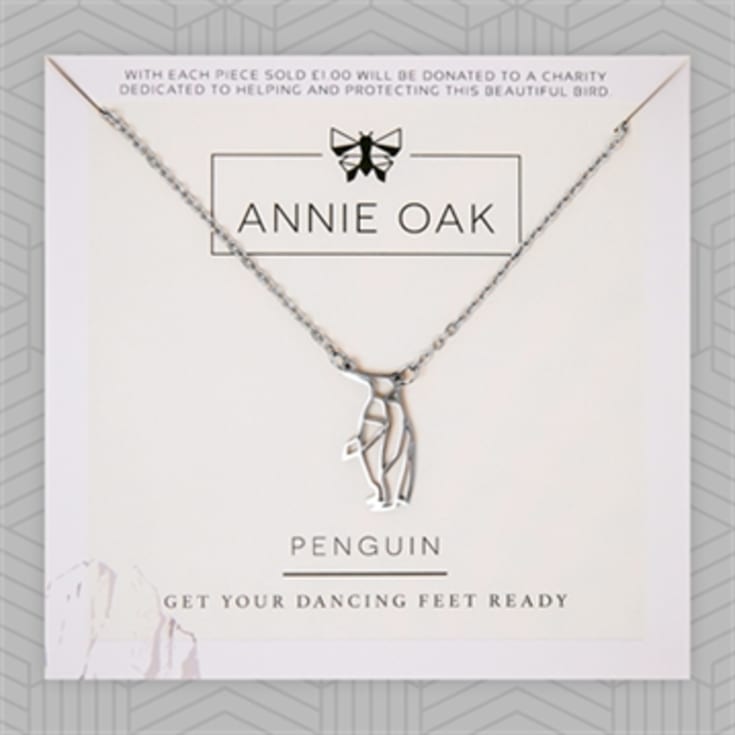 Geometric Penguin Necklace product image