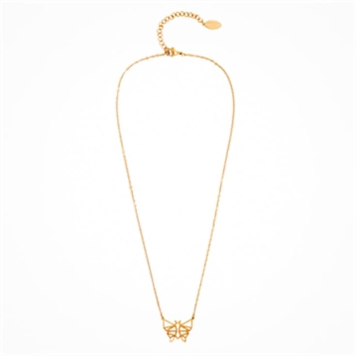 Geometric Butterfly Necklace product image