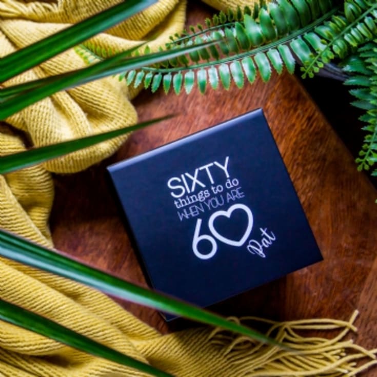 Personalised Sixty Things To Do When You Are 60 Gift Box product image
