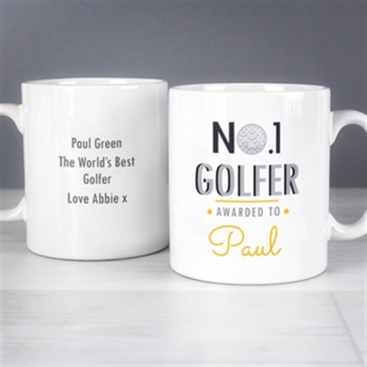 Personalised No.1 Golfer Mug product image
