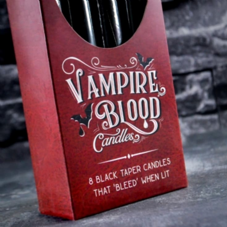 Vampire Blood Taper Candles 8 pack product image
