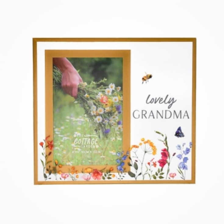 The Cottage Garden Grandma 4 x 6 Glass Frame product image
