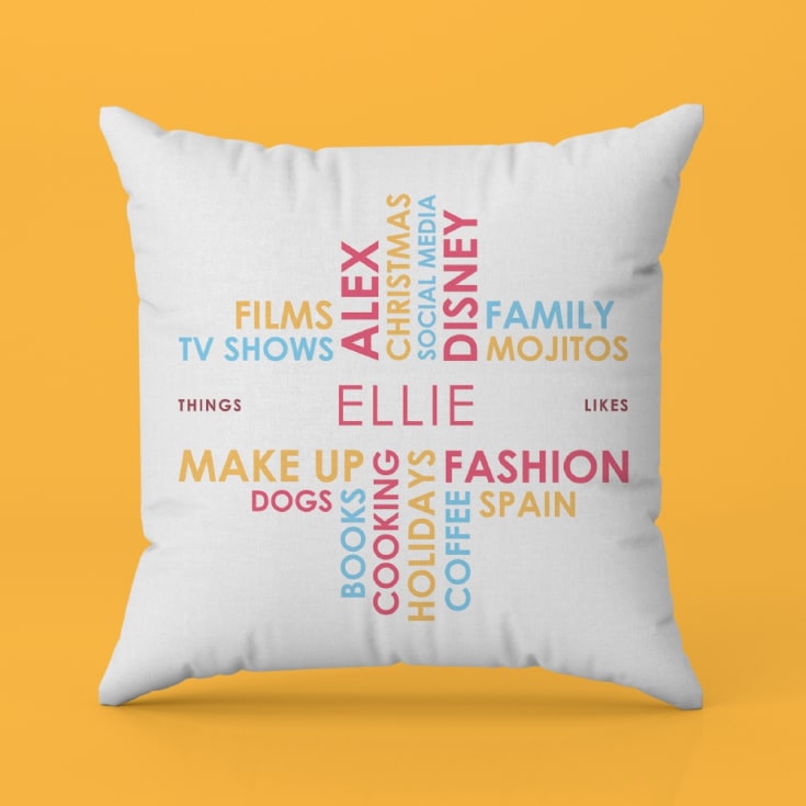 Personalised Likes Cushion product image