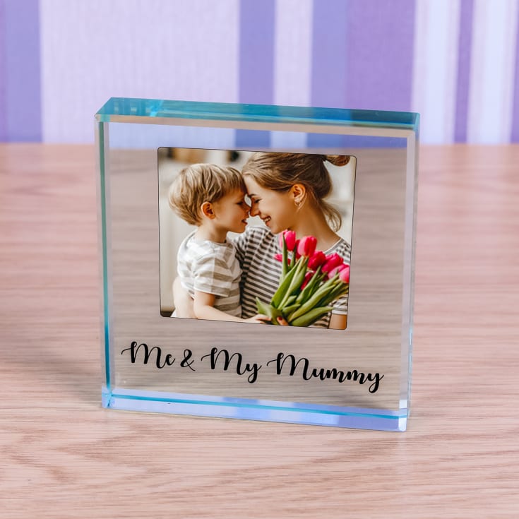 The Gift Experience Me & My Mummy Photo Upload Glass Token