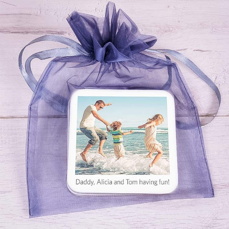 Personalised Retro Photo Upload Set of 4 Coasters product image
