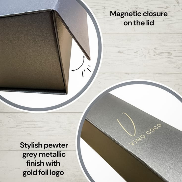 Bottega Prosecco & "40 & Fabulous" Slate Coaster Gift Set product image