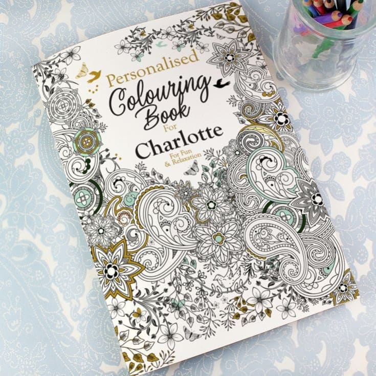 Personalised Colouring Book For Adults product image