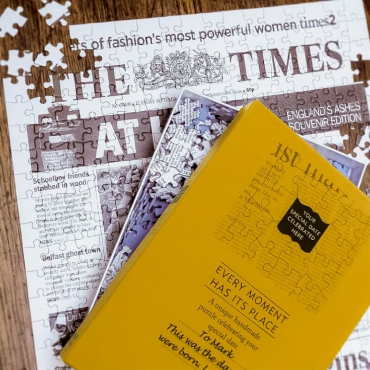 400pc Personalised Jigsaw - Times of London product image