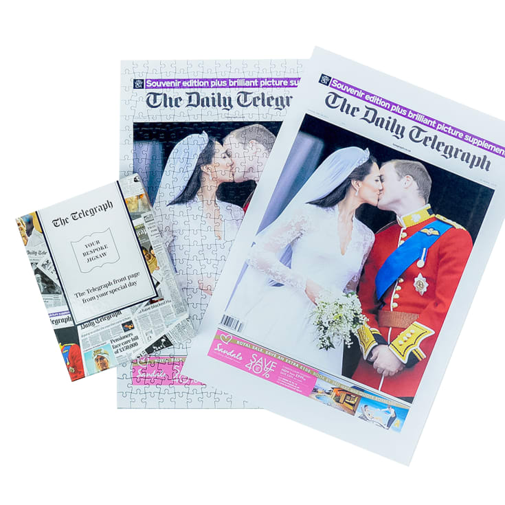 400 Piece Telegraph Front Page Newspaper Puzzle product image