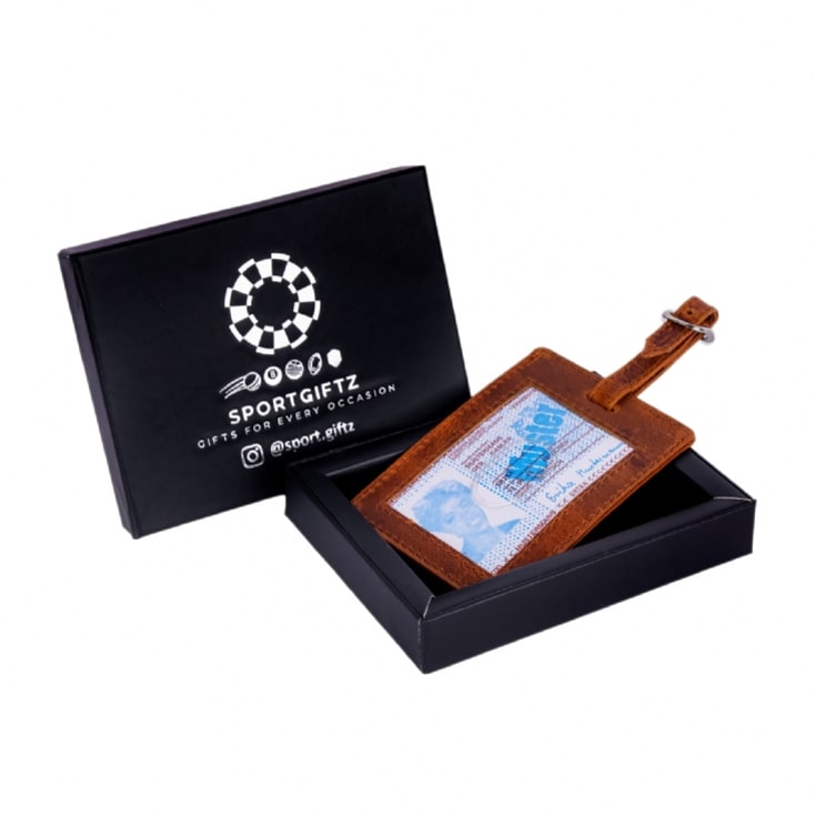 Rugby Buffalo Leather Luggage Tag product image