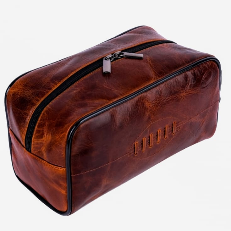Rugby Buffalo Leather Wash Bag product image