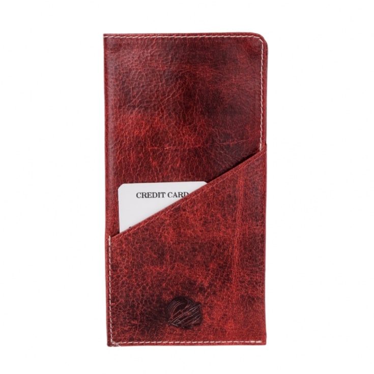 Cricket Buffalo Red Leather Glasses Case product image