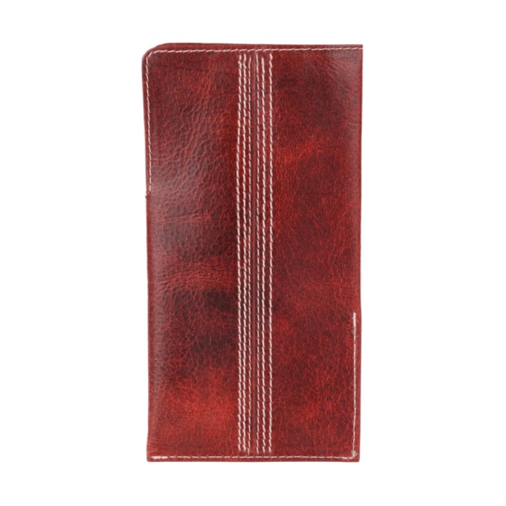 Cricket Buffalo Red Leather Glasses Case product image