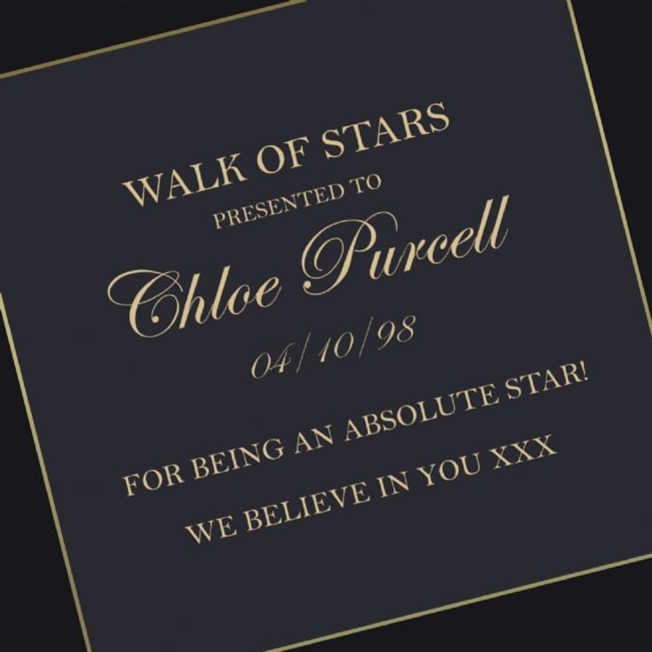 Personalised Walk of Stars Mug product image