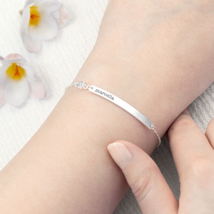 Personalised Swarovski Crystal Birthstone Bracelet product image
