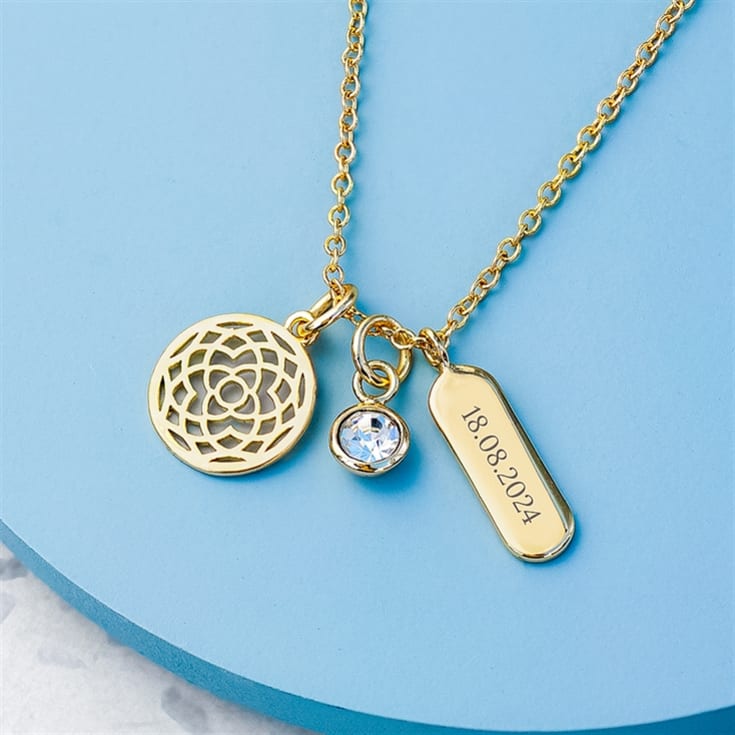 Personalised Mandala Charms Necklaces product image
