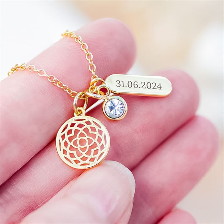 Personalised Mandala Charms Necklaces product image