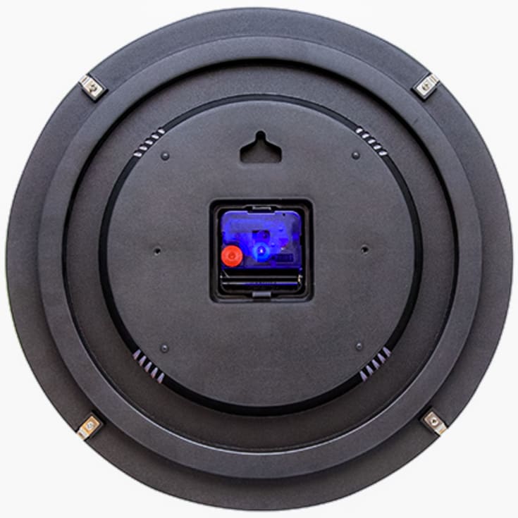 Testpage Dome Glass Multicolour Wall Clock product image
