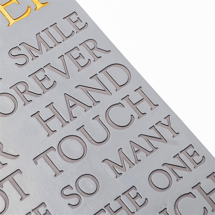 Daughter Memorial Square Plaque product image