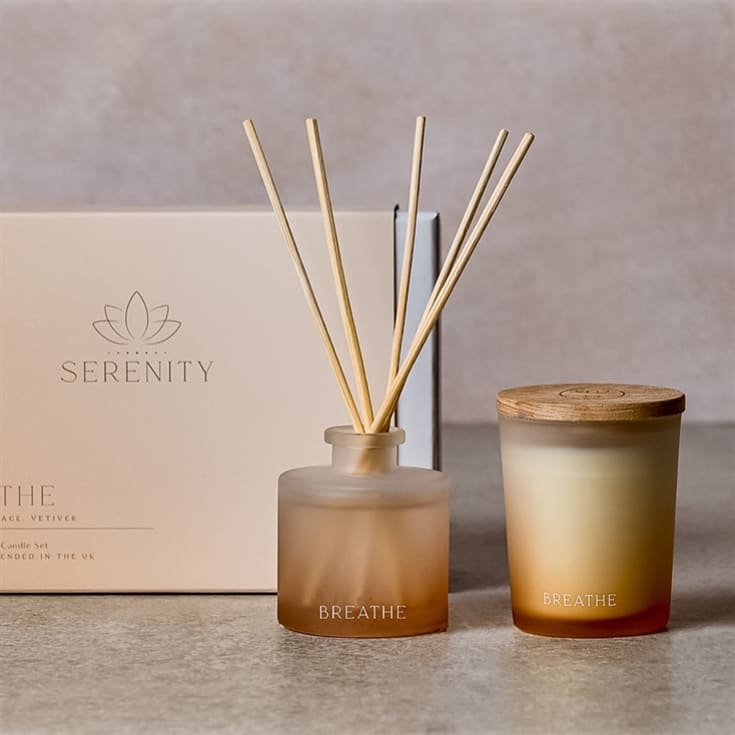 Serenity Breathe Diffuser & Candle Set product image
