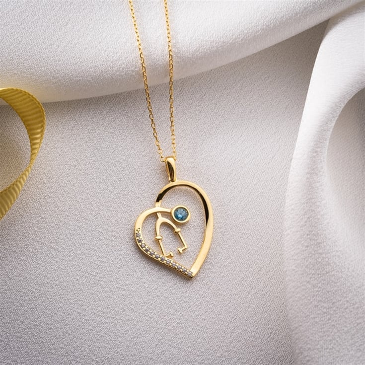 Stethoscope Necklace with Birthstone product image