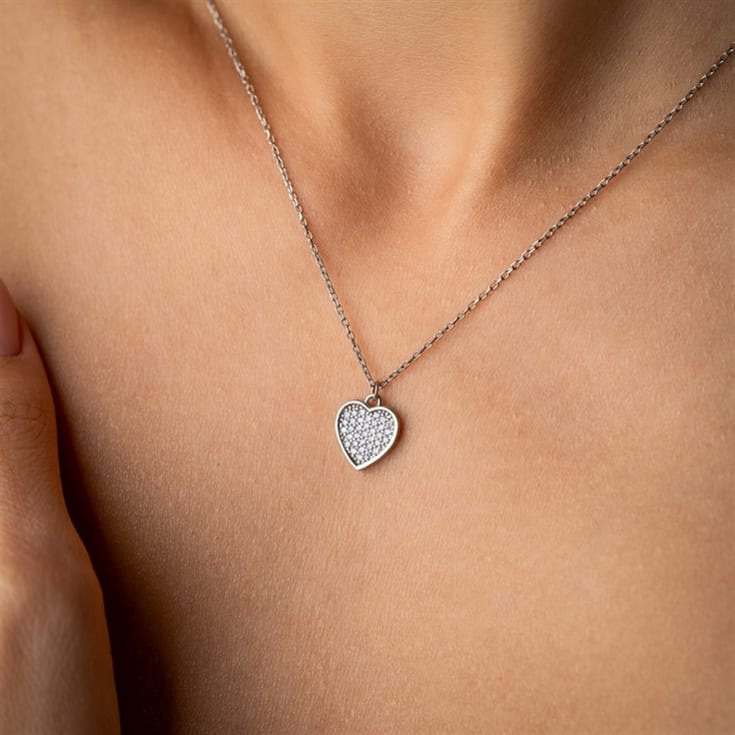 Heart Birthstone Necklace product image