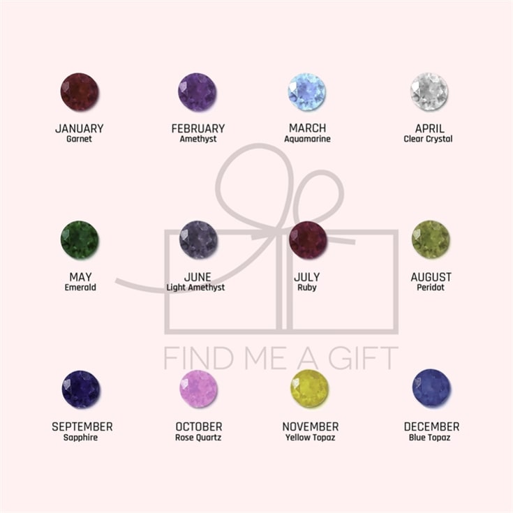 Heart Birthstone Necklace product image