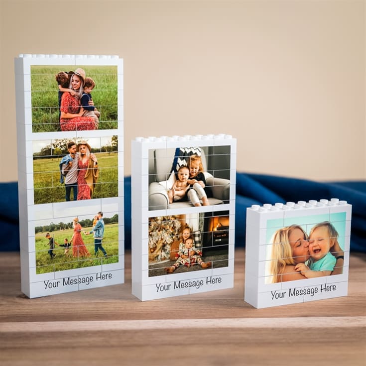 Personalised Multi-Photo Upload LEGO® Building Block Puzzles product image
