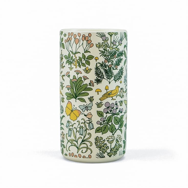 The Gift Experience Voysey Apothecary's Garden Ceramic Vase