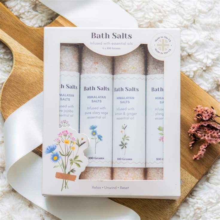 Floral Bath Salt Gift Set product image