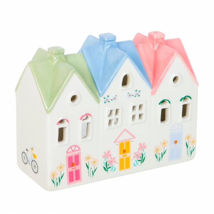 Pastel House Incense Cone Burner & Tealight Holder product image