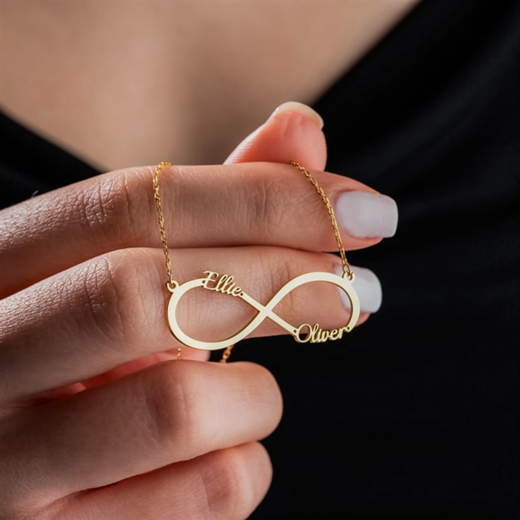 Personalised Infinity Name Necklace product image
