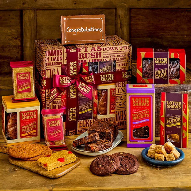 The Gift Experience Lottie Shaw's Congratulations Luxury Hamper