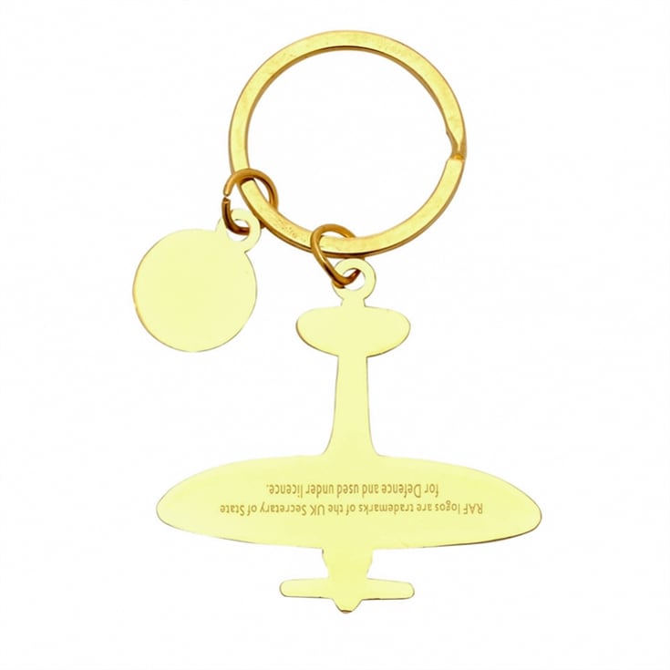RAF Spitfire Enamel Keyring product image