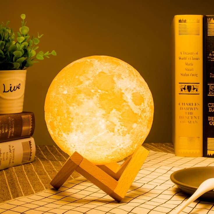 Denver Colour Changing 3D Moon Speaker & Light product image