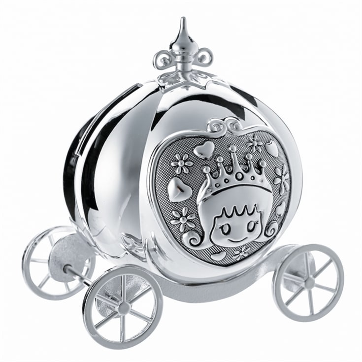 Silver Plated Coach Money Box product image