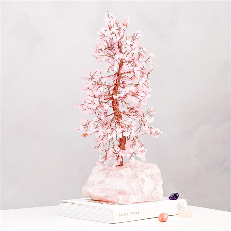 Rose Quartz "Love" Gemstone Trees product image