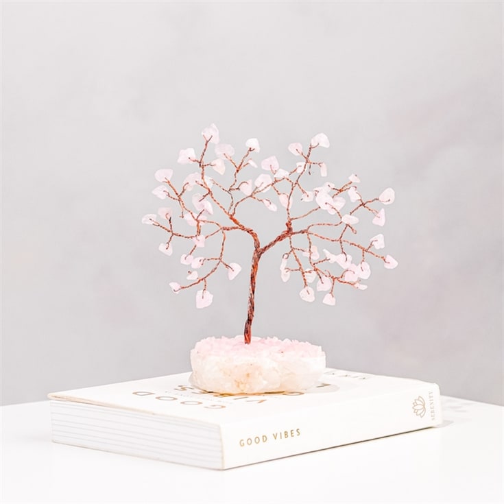 Rose Quartz "Love" Gemstone Trees product image