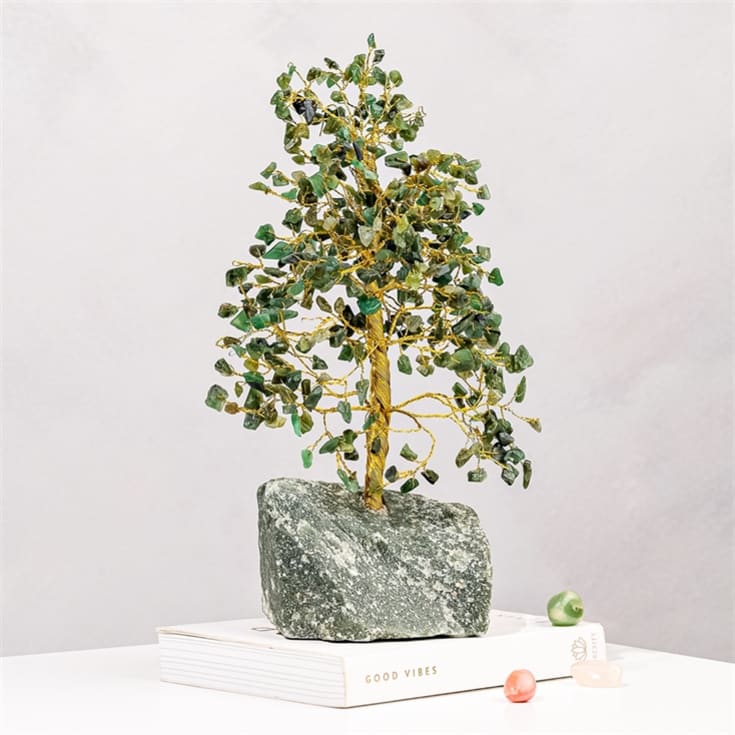 Green "Luck" Gemstone Trees product image
