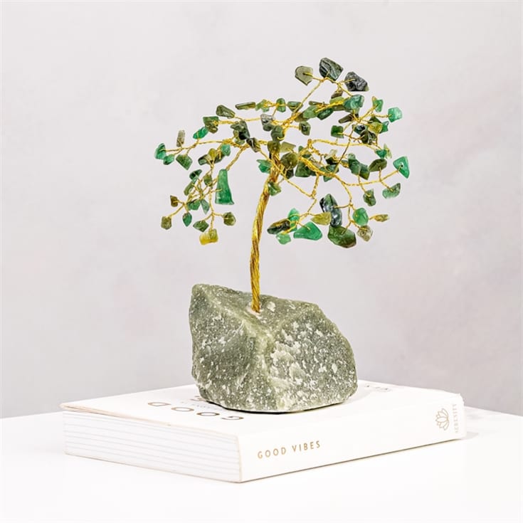 Green "Luck" Gemstone Trees product image