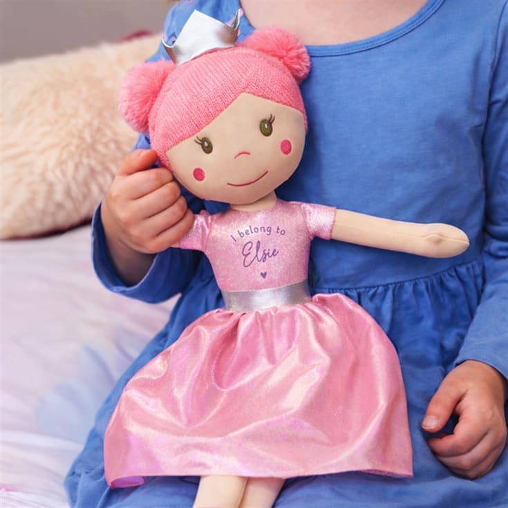 Personalised Princess Rag Dolls product image