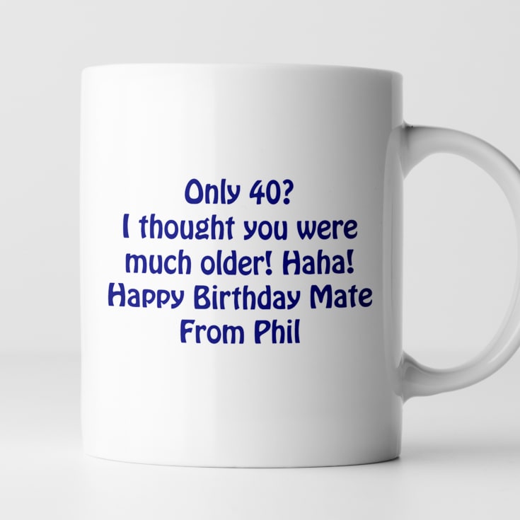 Happy Birthday Personalised Mug product image