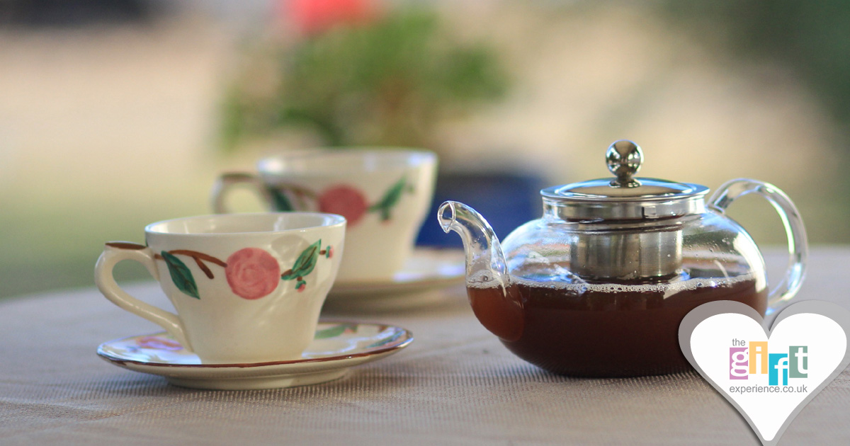 Tea cups and a teapot Tea cups and a teapot