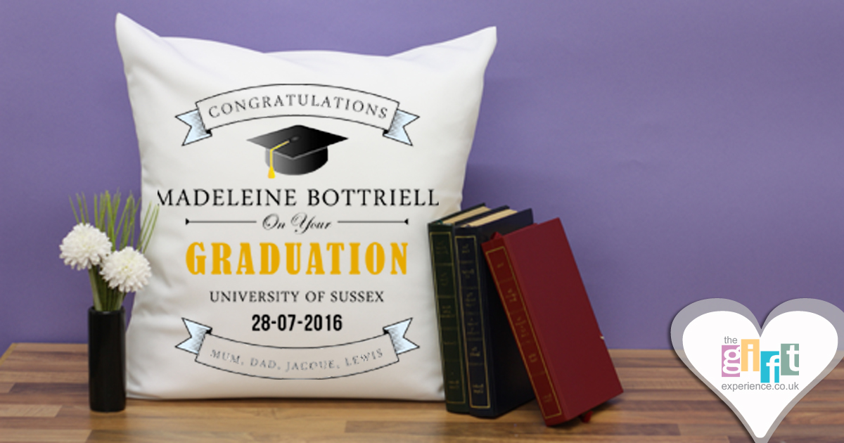 Personalised Graduation Cushion Personalised Graduation Cushion
