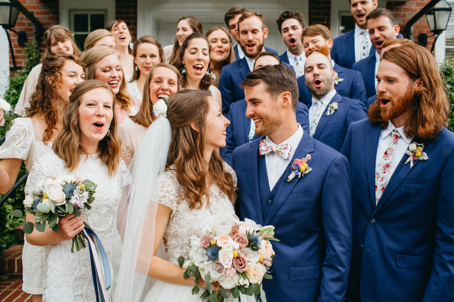Mike and Rachel - Real Weddings by SuitShop