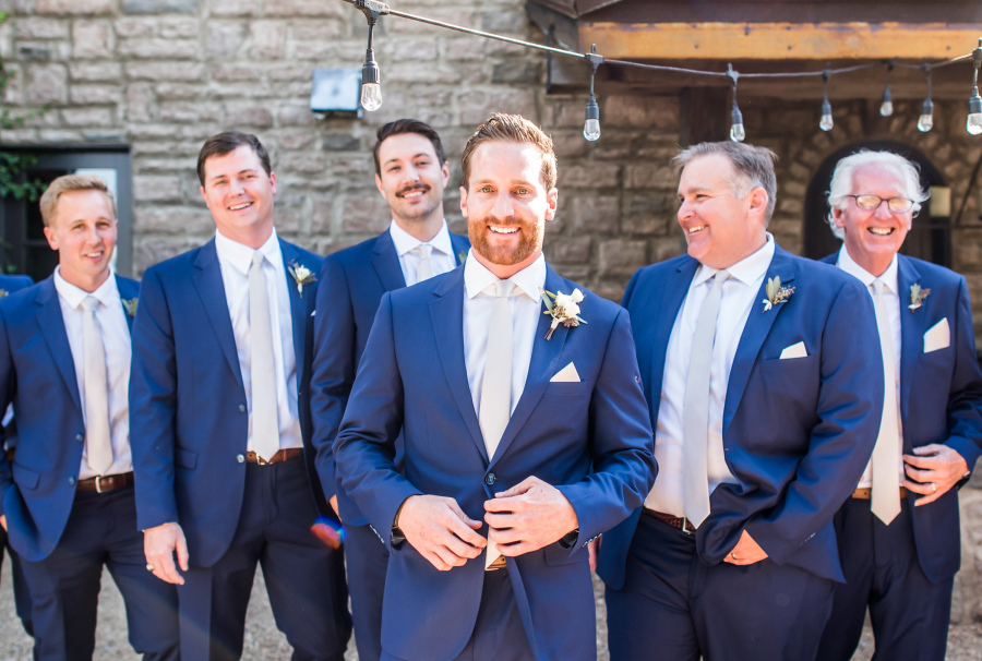 Lane and Chelsea - Real Weddings by SuitShop