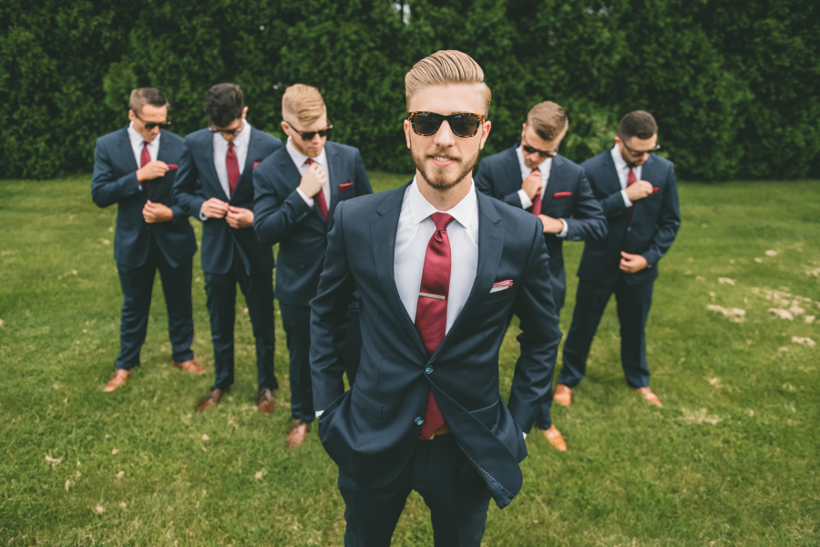 Galin and Kelly - Real Weddings by SuitShop