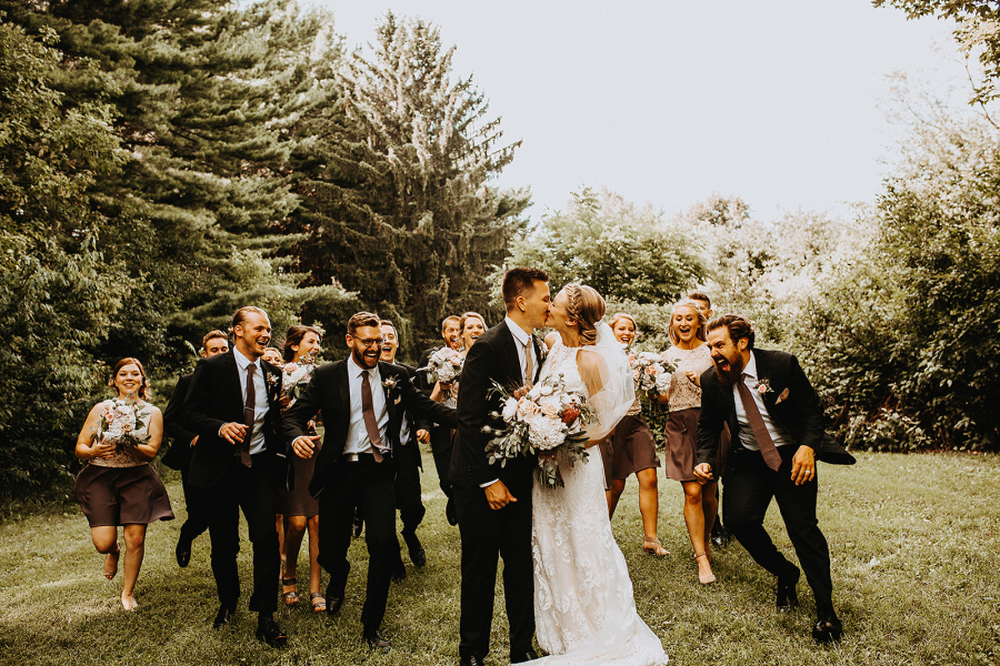 Alex and Talia - Real Weddings by SuitShop