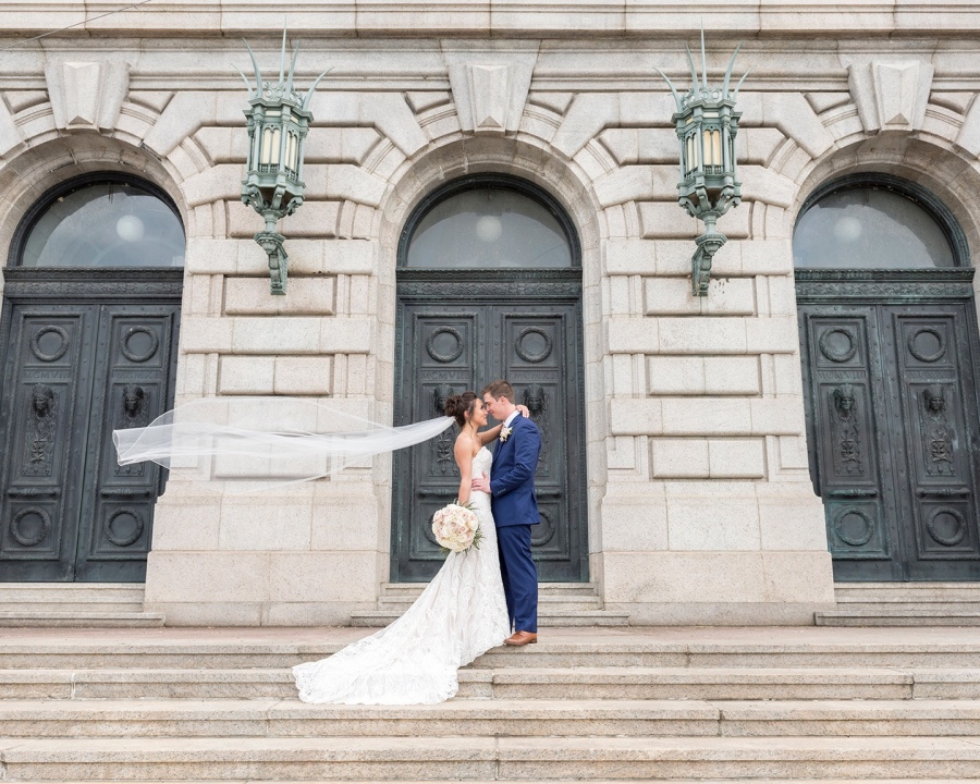 Drew and Bailie - Real Weddings by SuitShop