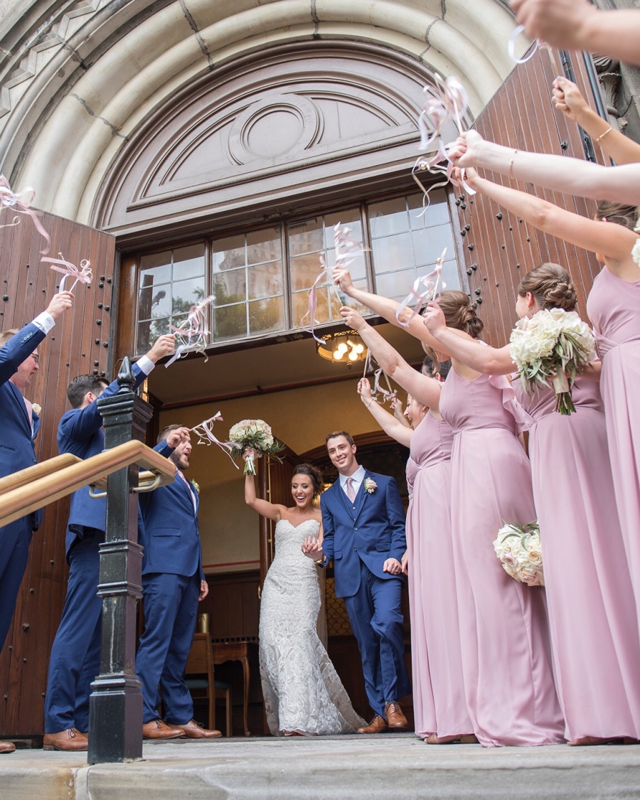 Drew and Bailie - Real Weddings by SuitShop